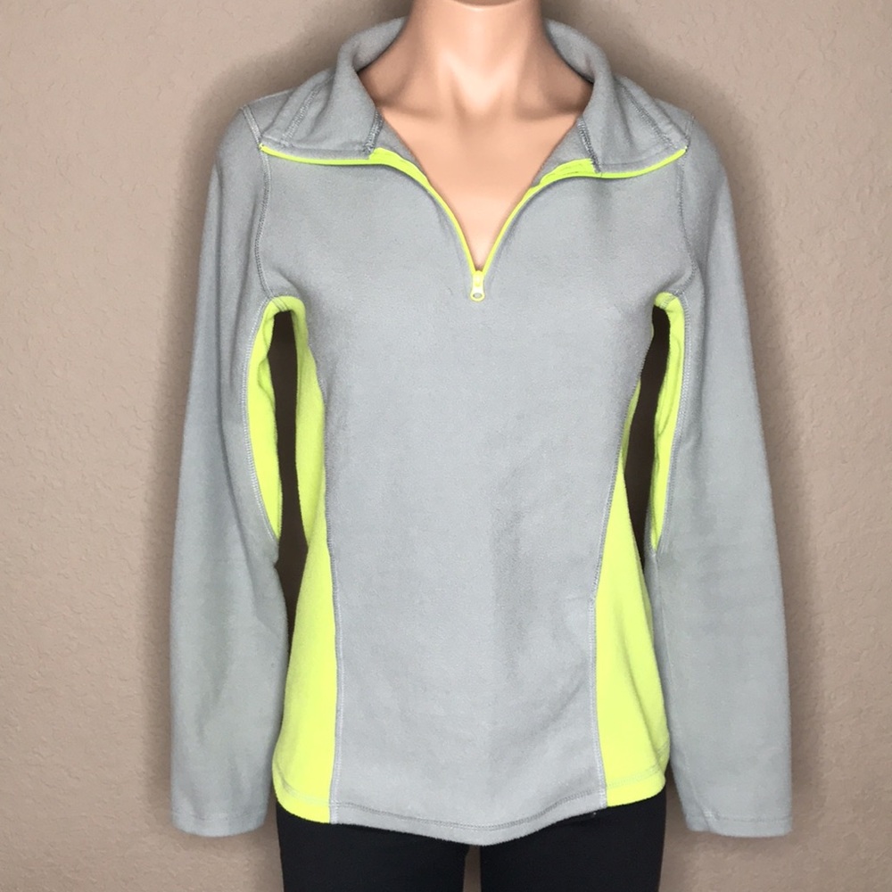Old Navy 1/4 Zip Fleece Mock Turtleneck Long Sleeve Pullover Top Women XS - Picture 2 of 8
